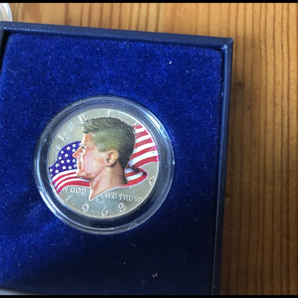 4 Kennedy Half Dollar Pieces Mint.